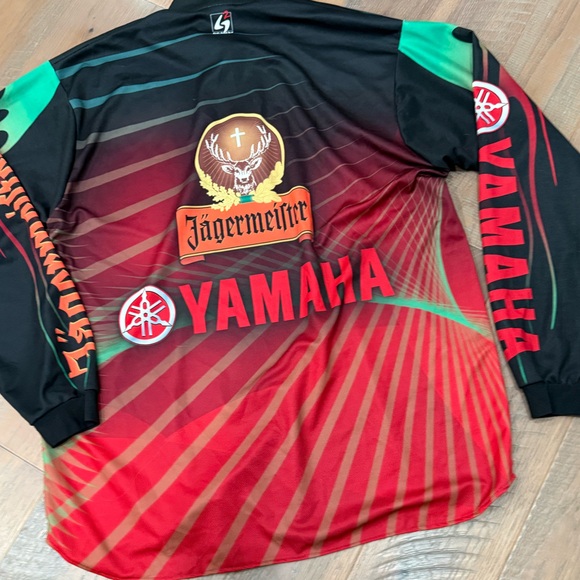 Gemini JAGERMEISTER JAGER YAMAHA 1/4 Zip FIshing Outdoor Shirt Jacket The Stag - Picture 7 of 8